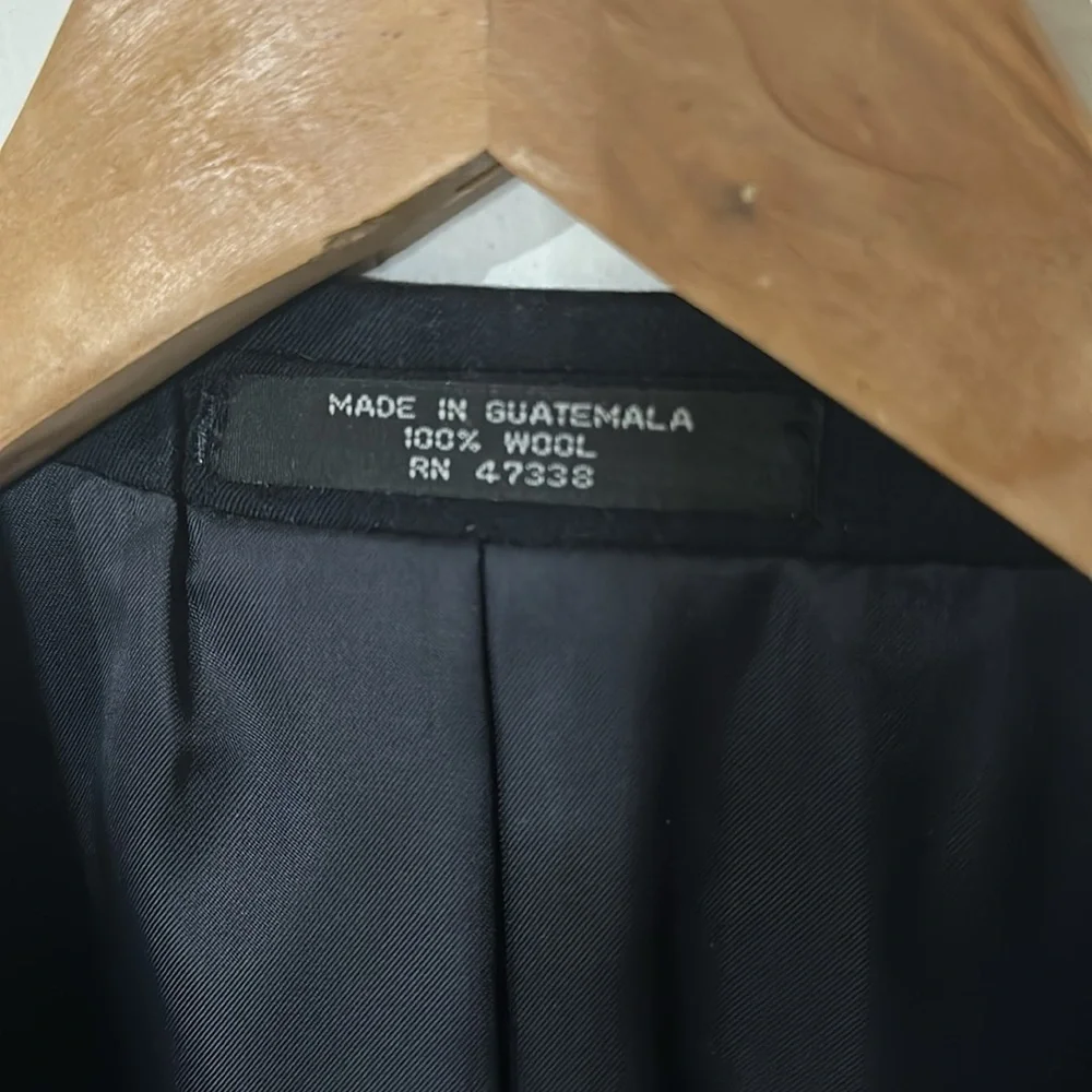 Jones New York Navy Blue Blazer Jacket Like New sz 42R